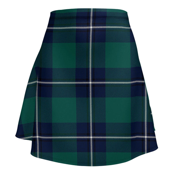 Irvine Modern Clan Badge Tartan Flared Skirt