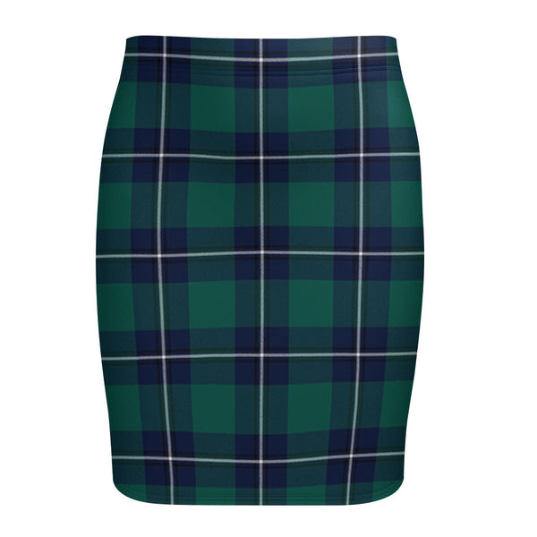 Irvine Modern Tartan Fitted Skirt