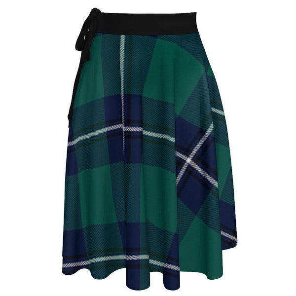 Irvine Modern Tartan Wrap Skirt
