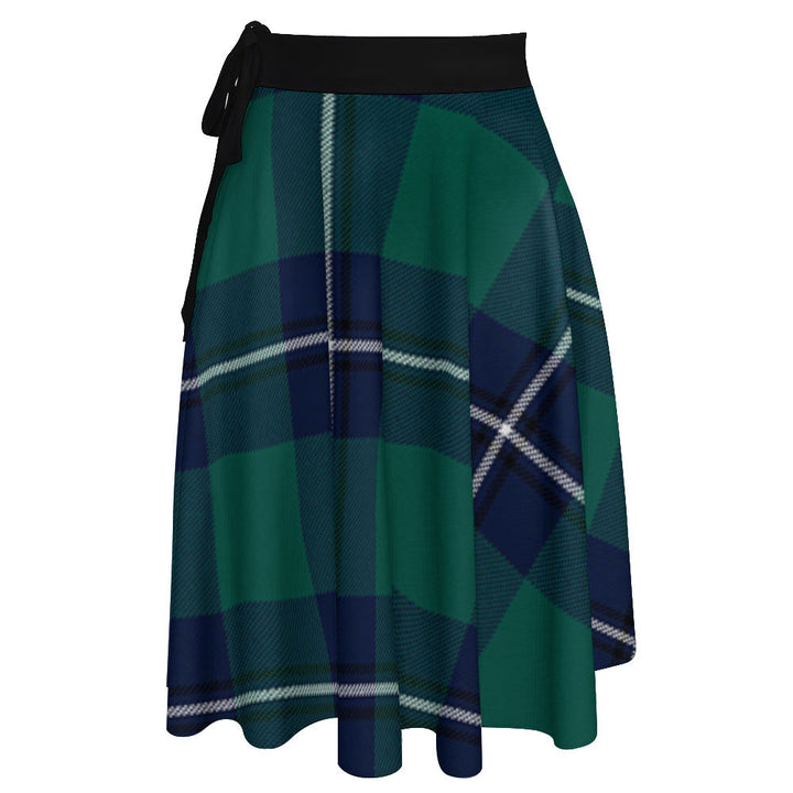 Irvine Modern Tartan Wrap Skirt