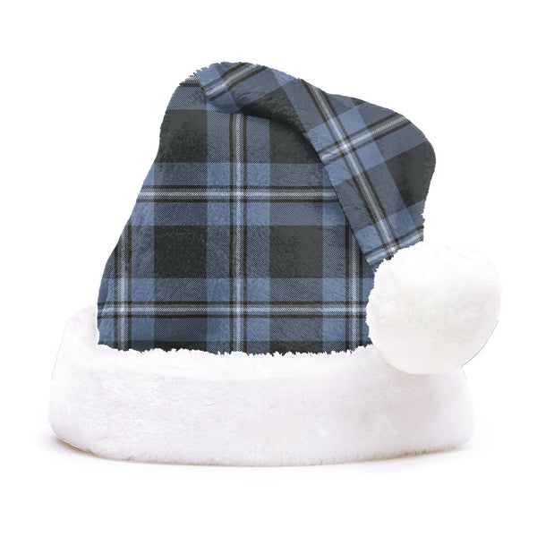 Irvine Weathered Clan Badge Tartan Plush Christmas Hat