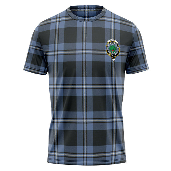 Irvine Weathered Clan Badge Tartan T-Shirt