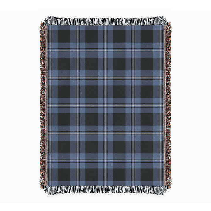 Irvine Weathered Clan Badge Tartan Woven Blanket