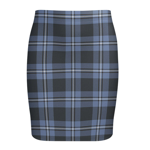 Irvine Weathered Tartan Fitted Skirt