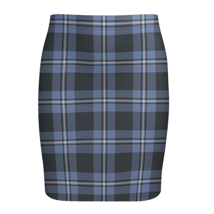 Irvine Weathered Tartan Fitted Skirt