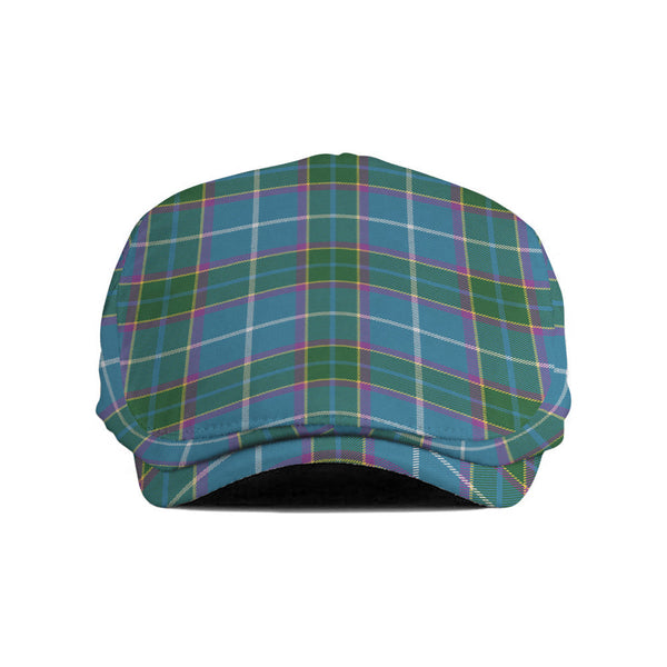 Isle of Man Manx Laxey Blue Ancient Tartan Jeff Cap