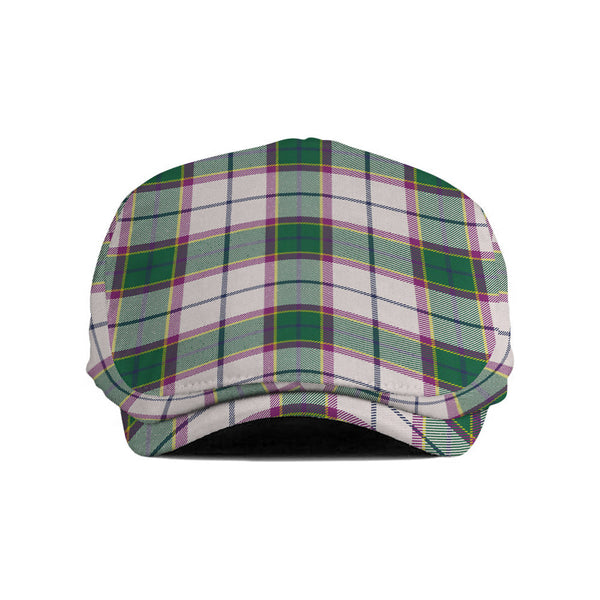 Isle of Man Manx Laxey Dress Green Modern Tartan Jeff Cap