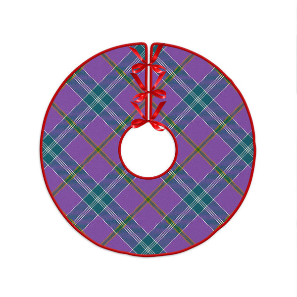 Jackson Ancient Clan Badge Tartan Christmas Tree Skirt