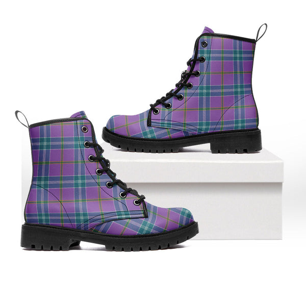 Jackson Ancient Clan Badge Tartan Leather Boots