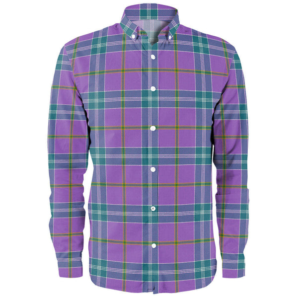 Jackson Ancient Clan Badge Tartan Long Sleeve Shirt