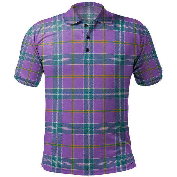 Jackson Ancient Clan Badge Tartan Polo Shirt