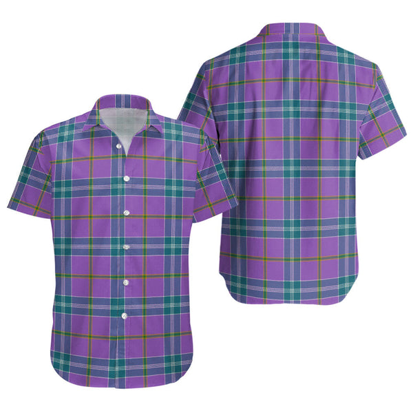 Jackson Ancient Clan Badge Tartan Short Sleeve Shirt