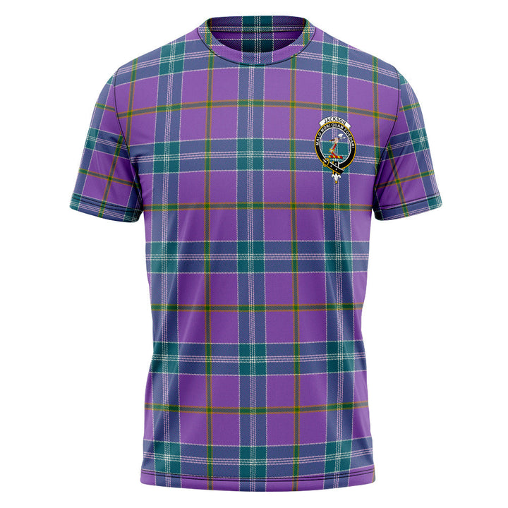 Jackson Ancient Clan Badge Tartan T-Shirt