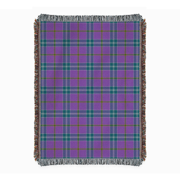 Jackson Ancient Clan Badge Tartan Woven Blanket