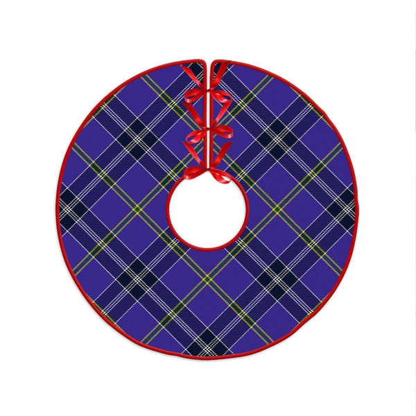 Jackson Modern Clan Badge Tartan Christmas Tree Skirt