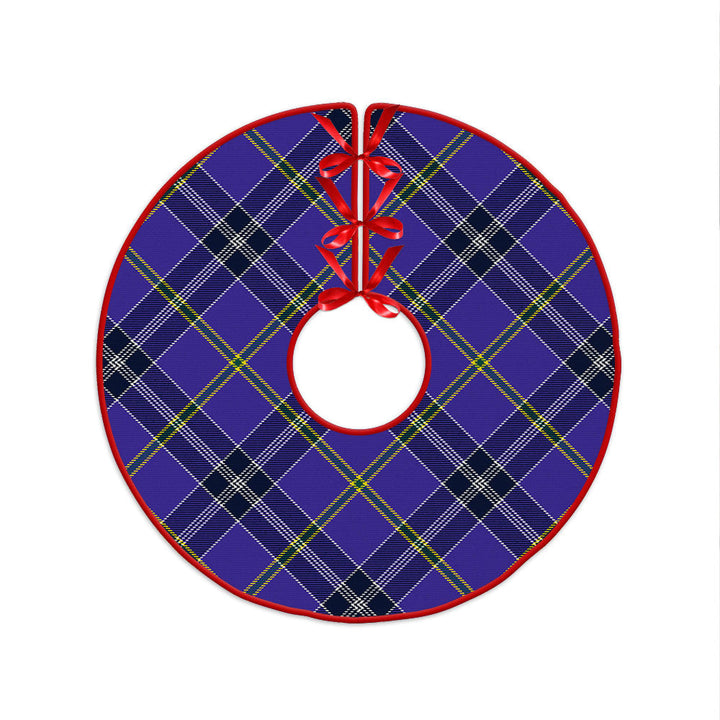Jackson Modern Clan Badge Tartan Christmas Tree Skirt