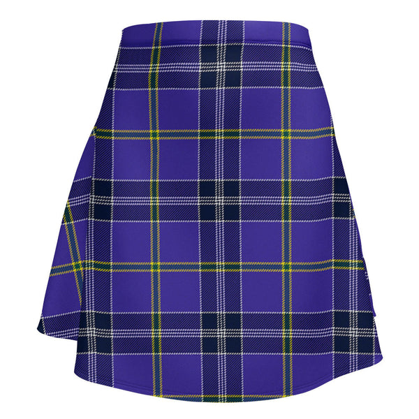Jackson Modern Clan Badge Tartan Flared Skirt