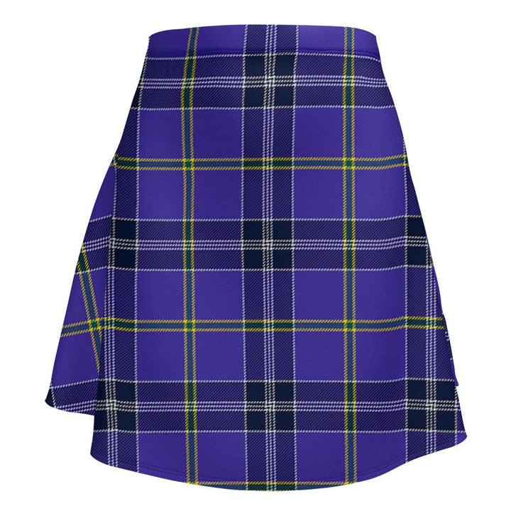 Jackson Modern Clan Badge Tartan Flared Skirt