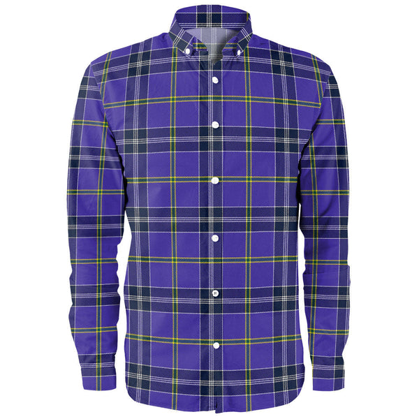 Jackson Modern Clan Badge Tartan Long Sleeve Shirt