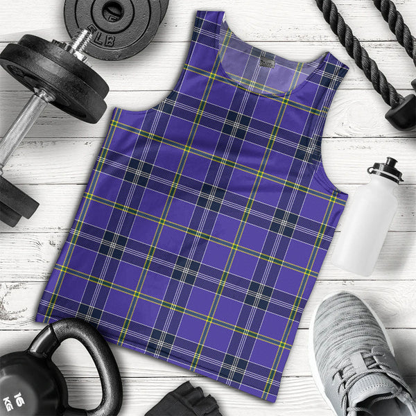 Jackson Modern Clan Badge Tartan Men Tank Top