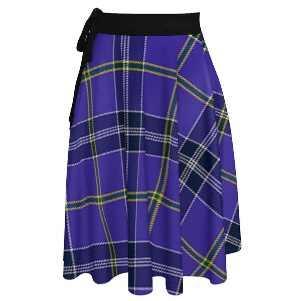 Jackson Modern Tartan Wrap Skirt