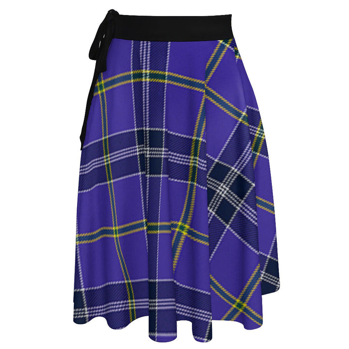 Jackson Modern Tartan Wrap Skirt
