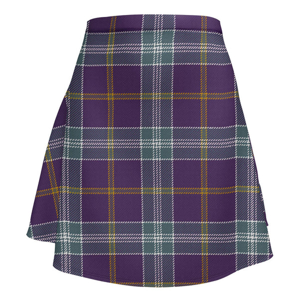 Jackson Weathered Clan Badge Tartan Flared Skirt