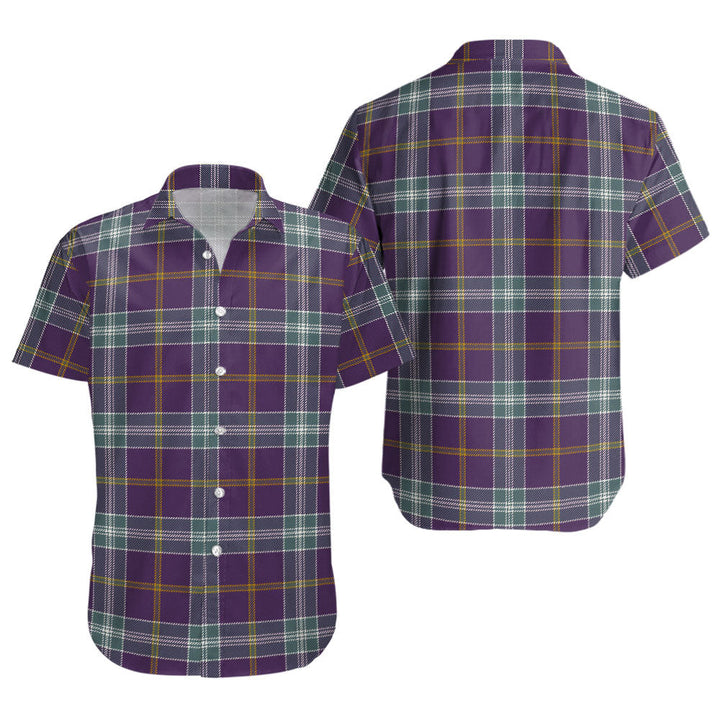 Jackson Weathered Clan Badge Tartan Short Sleeve Shirt