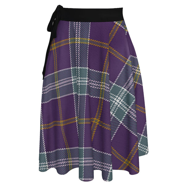 Jackson Weathered Tartan Wrap Skirt