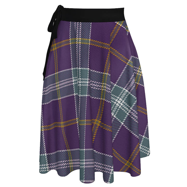 Jackson Weathered Tartan Wrap Skirt