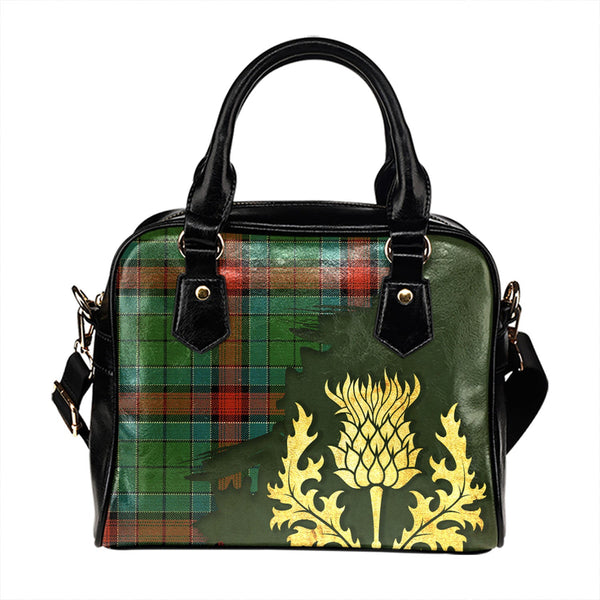 Jardine Dress Ancient Tartan Shoulder Handbag Thistle Oldest Style