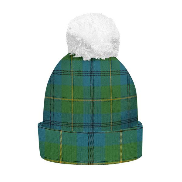 Johnstone (Johnson) Ancient Clan Badge Tartan Bobble Beanie Hat