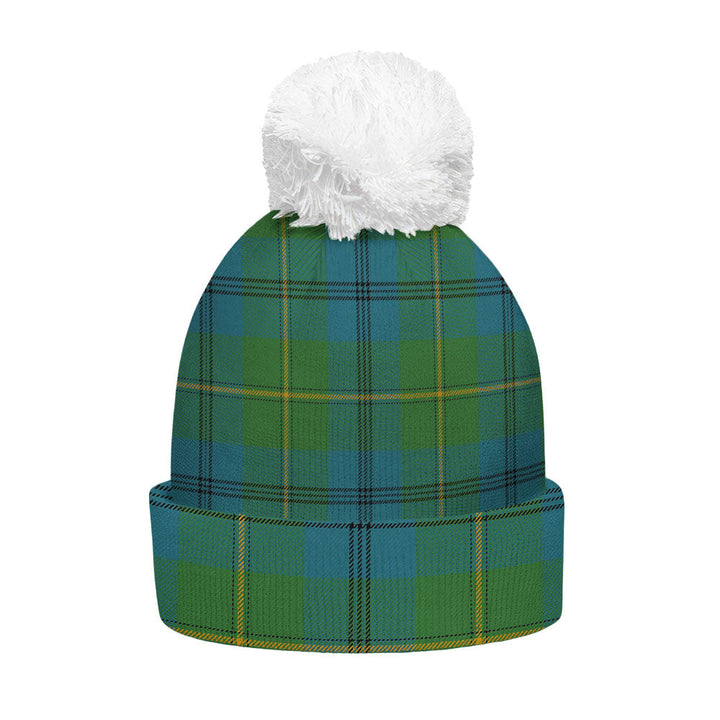 Johnstone (Johnson) Ancient Clan Badge Tartan Bobble Beanie Hat