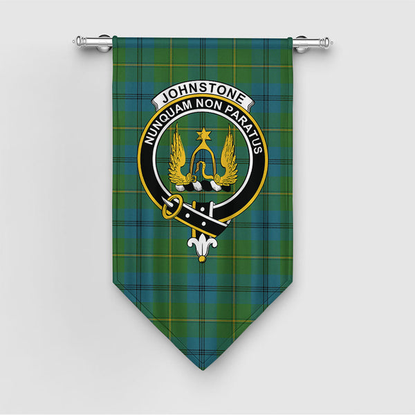 Johnstone (Johnson) Ancient Clan Badge Tartan Gonfalon