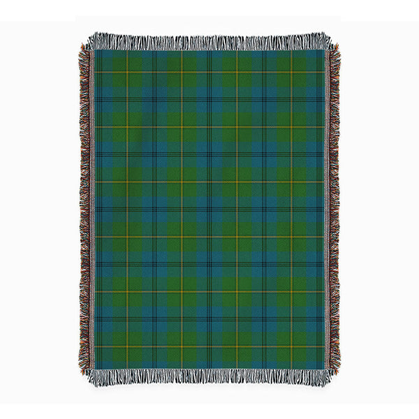 Johnstone (Johnson) Ancient Clan Badge Tartan Woven Blanket