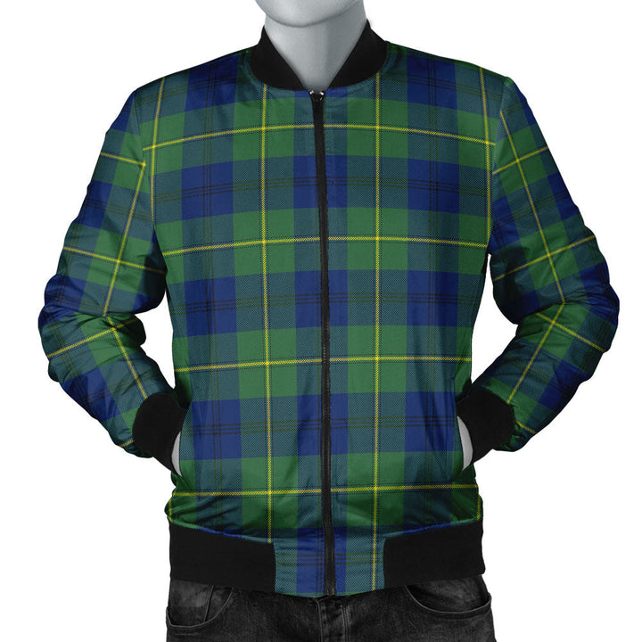 Johnstone (Johnson) Modern Clan Badge Tartan Bomber Jacket