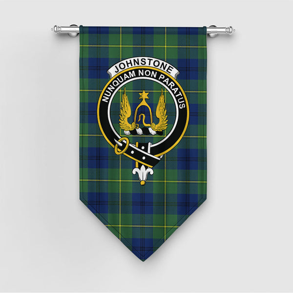 Johnstone (Johnson) Modern Clan Badge Tartan Gonfalon