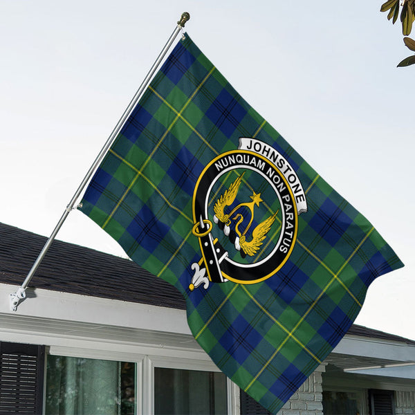 Johnstone (Johnson) Modern Clan Badge Tartan House Flag