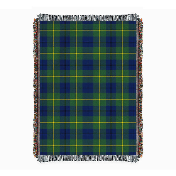 Johnstone (Johnson) Modern Clan Badge Tartan Woven Blanket