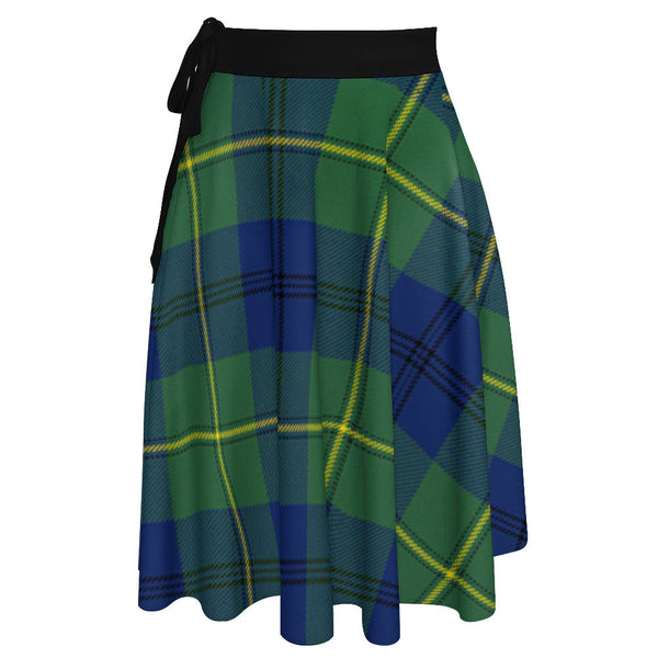 Johnstone (Johnson) Modern Tartan Wrap Skirt