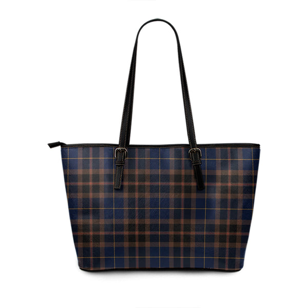 Jones Bobby Modern Tartan Leather Tote Bag