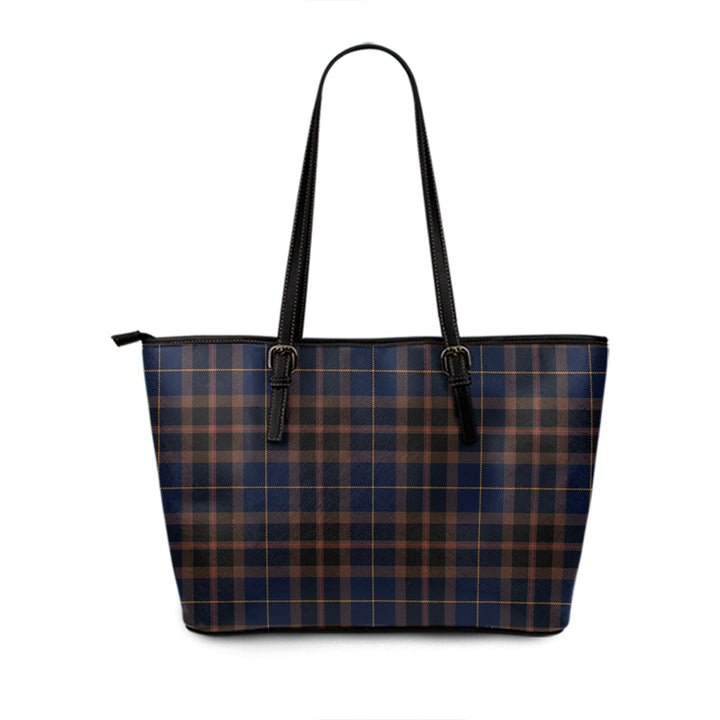 Jones Bobby Modern Tartan Leather Tote Bag