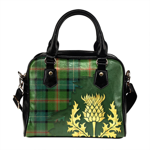 Jones 2 Ancient Tartan Shoulder Handbag Thistle Oldest Style