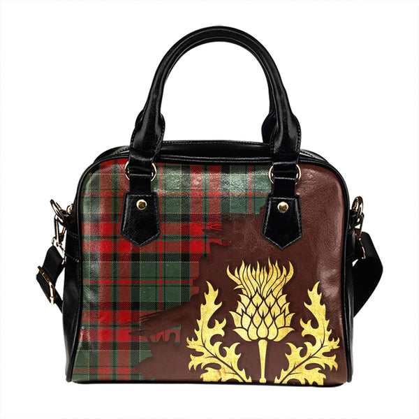 Keith Fashion (Austin Fashion) Modern Tartan Shoulder Handbag Thistle Oldest Style