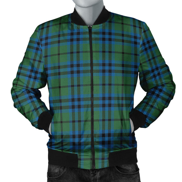 Keith (Austin) Ancient Clan Badge Tartan Bomber Jacket