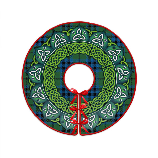 Keith (Austin) Ancient Clan Badge Tartan Christmas Tree Skirt Heritage Holiday Decor