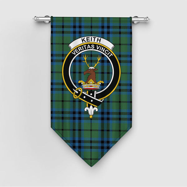Keith (Austin) Ancient Clan Badge Tartan Gonfalon