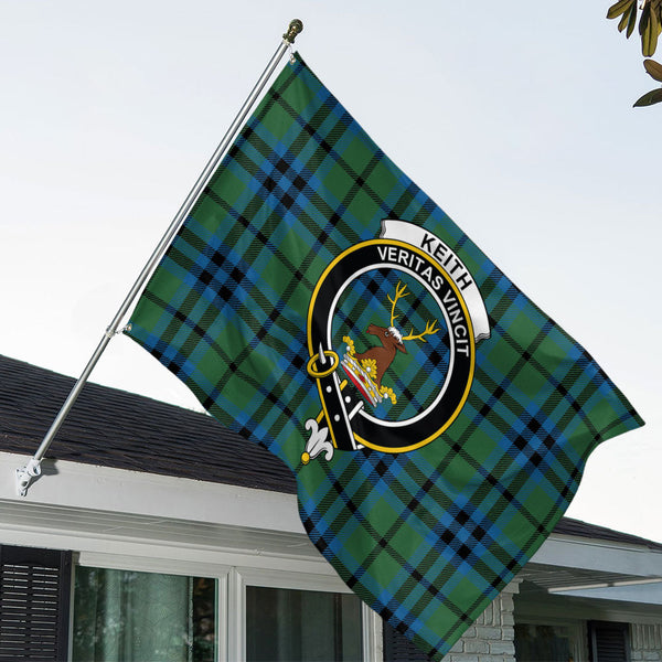 Keith (Austin) Ancient Clan Badge Tartan House Flag