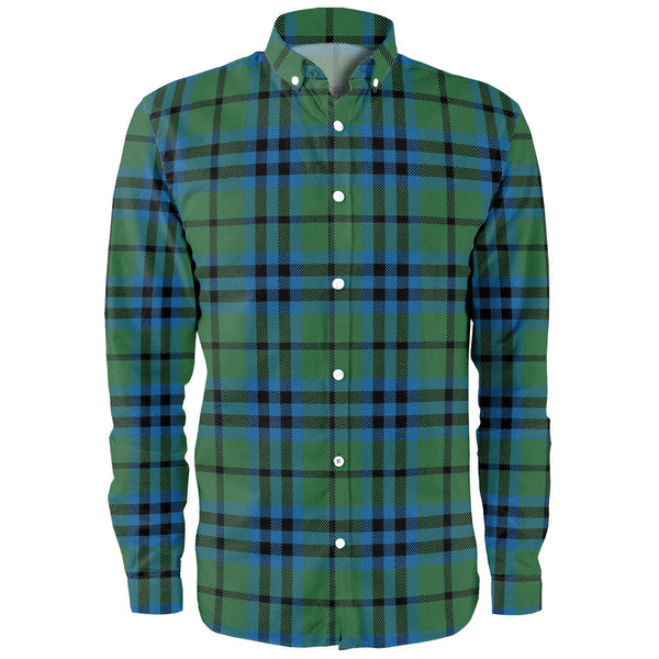 Keith (Austin) Ancient Clan Badge Tartan Long Sleeve Shirt