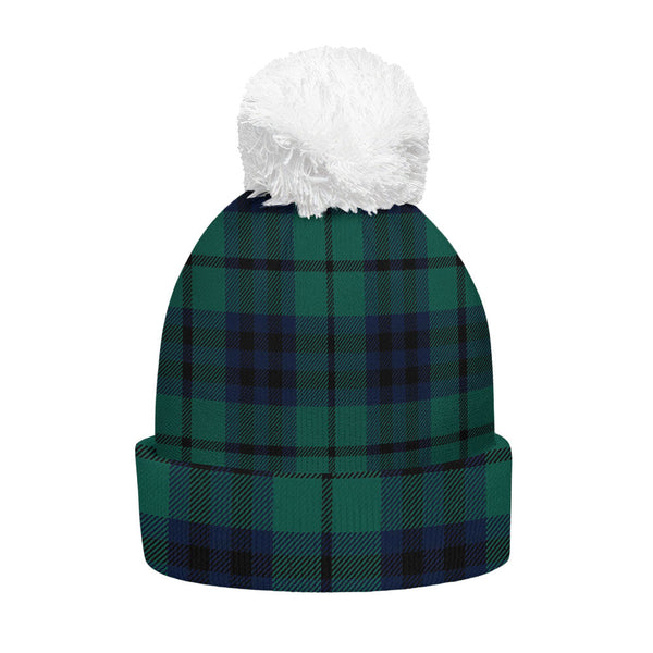 Keith (Austin) Modern Clan Badge Tartan Bobble Beanie Hat